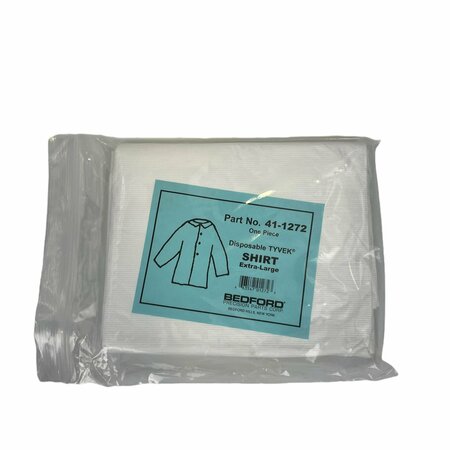 BEDFORD PRECISION PARTS Bedford Precision Disposable Tyvek Shirt for Painting and Coating- X-Large 41-1272